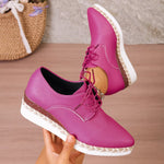 Point Toe Lace Up Sneakers
