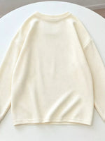 Crew Neck Long Sleeve Sweatshirt