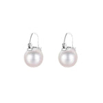 18K Gold-Plated Pearl Earrings