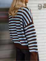 Striped Crew Neck Sweater