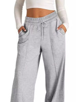 Wide Leg Drawstring Pants