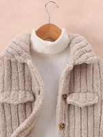 Children's Cozy Fleece Button-Down Jacket