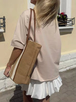 Round Neck Half Sleeve Oversized T-Shirt