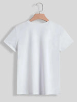 Lucky Clover Round Neck T-Shirt