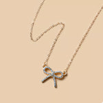 Bowknot Pendant Necklace