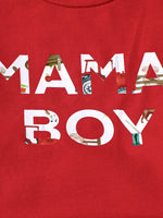 Children's Mama' Boy Graphic Casual Tee and Shorts Set