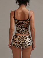 Leopard Print Cami ad Shorts Set