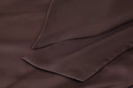 Autumn Women Coat Silk Satin Texture Scarf Dress