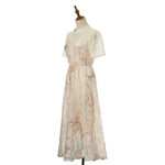 Women Short Sleeved Loose Fitting Dress Set