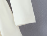 Women Long Sleeve Slim Fit Slimming Short Dress
