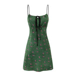 Sexy Backless Hip Dress Women Spring Summer Slim Fit Slimming Spaghetti Straps Dress