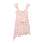 Women Clothing Laminated Decoration Lace Dress