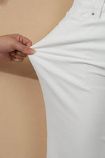 2-Button High Waist Wide Leg Jeans
