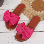 Bowknot Embellished Flat Sandals