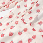 Printed Long Sleeve Design Deep V Plunge neck Waist Controlled Slimming Short Dress