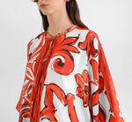 Women Summer Printed Loose Fitting Casual Dress