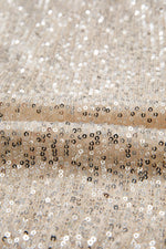 Sparkling Sequin Long Sleeve Bodysuit