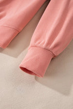 Ribbed Round Neck Top and Pants Set