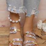 Open Toe Wedge Sandals