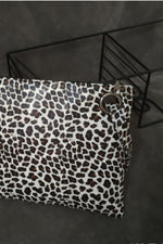 Leopard PU Leather Clutch