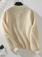 Button Down Long Sleeve Cardigan