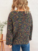 Colorful Long Sleeve Sweater