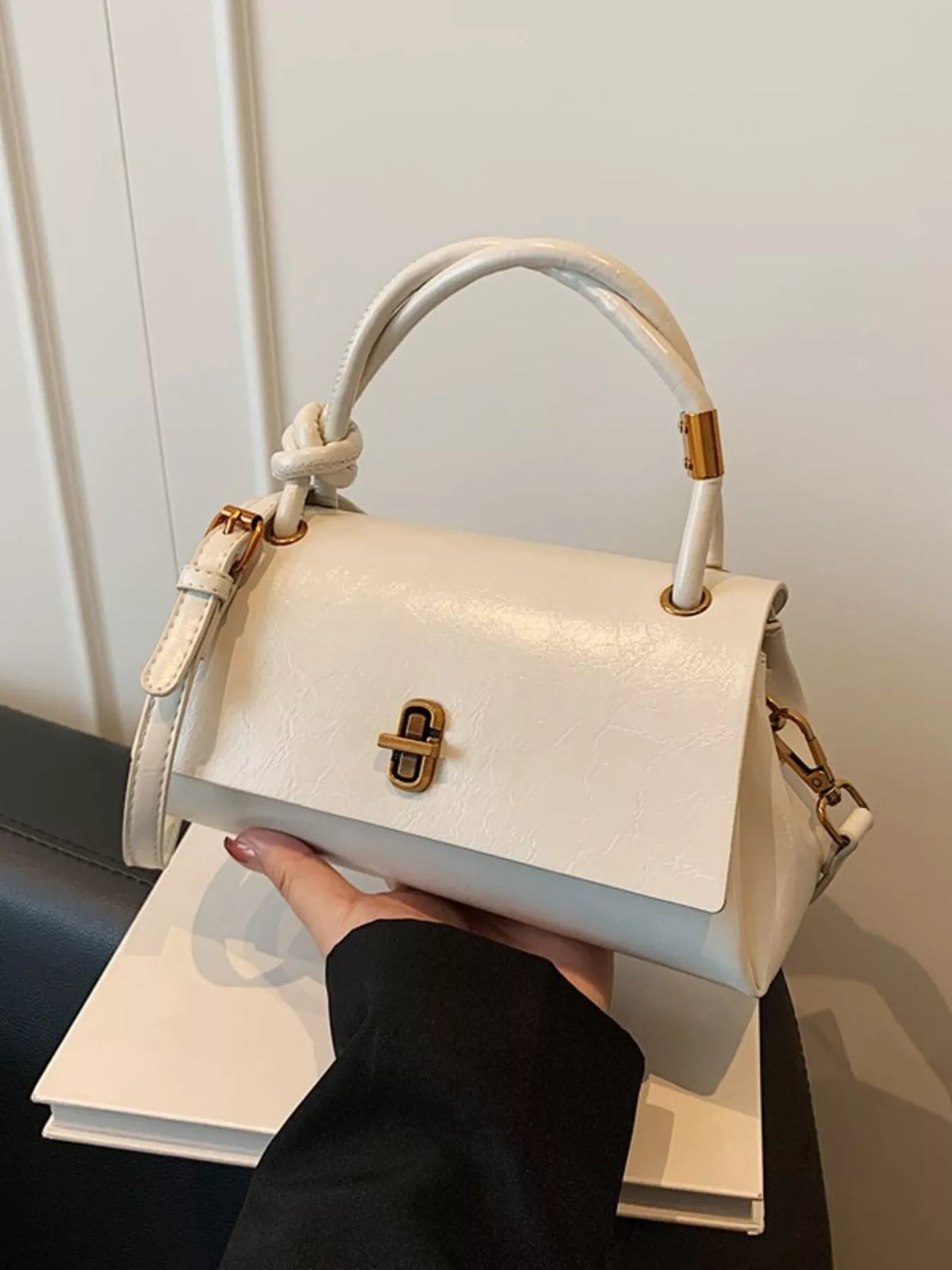 Top Handle Crossbody Bag