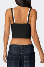 Lace Detail V-Neck Cami