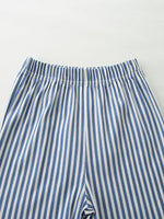 Children's Sailboat Graphic Tee and Striped Shorts Set