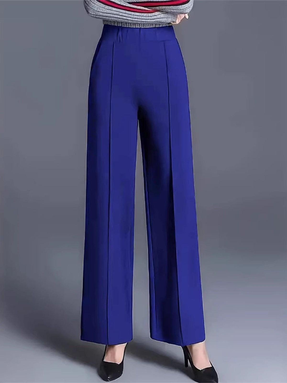 High-Waisted Wide Leg Pants