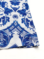 Printed Halter Neck Maxi Dress