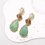 18K Gold-Plated Teardrop Earrings