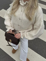 Button-Down Long Sleeve Cardigan