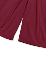 Wide Leg Pleated Detail Pants