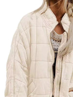 Quilted Zip Up Outerwear