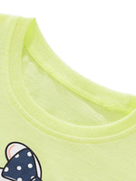 Children's Bunny Riding Bicycle Graphic T-Shirt