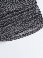 Sheer Leopard Print Cami