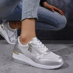 Lace Up Wedge Athletic