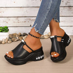 Open Toe Platform Sandals