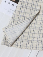 Pleated Plaid Mini Skirt
