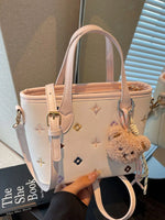 Embroidered Pattern Crossbody Bag