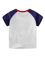 Children's Raglan Sleeve Casual T-Shirt