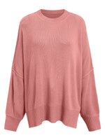 Round Neck Long Sleeve Sweater