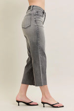 Judy Blue Full Size Wide Leg Capris Jeans Plus Size