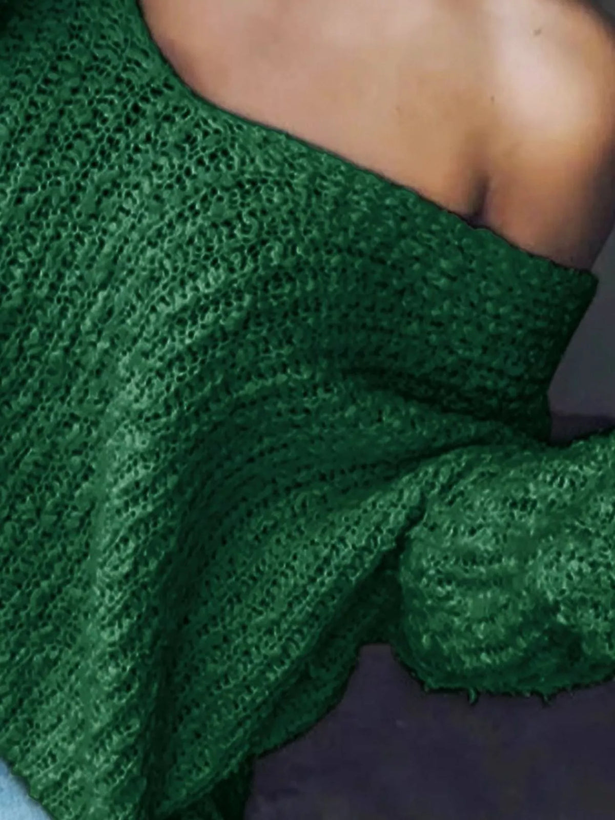 Loose Fit Long Sleeve Sweater