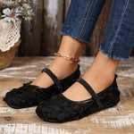 Round Toe Flats Slip-Ons