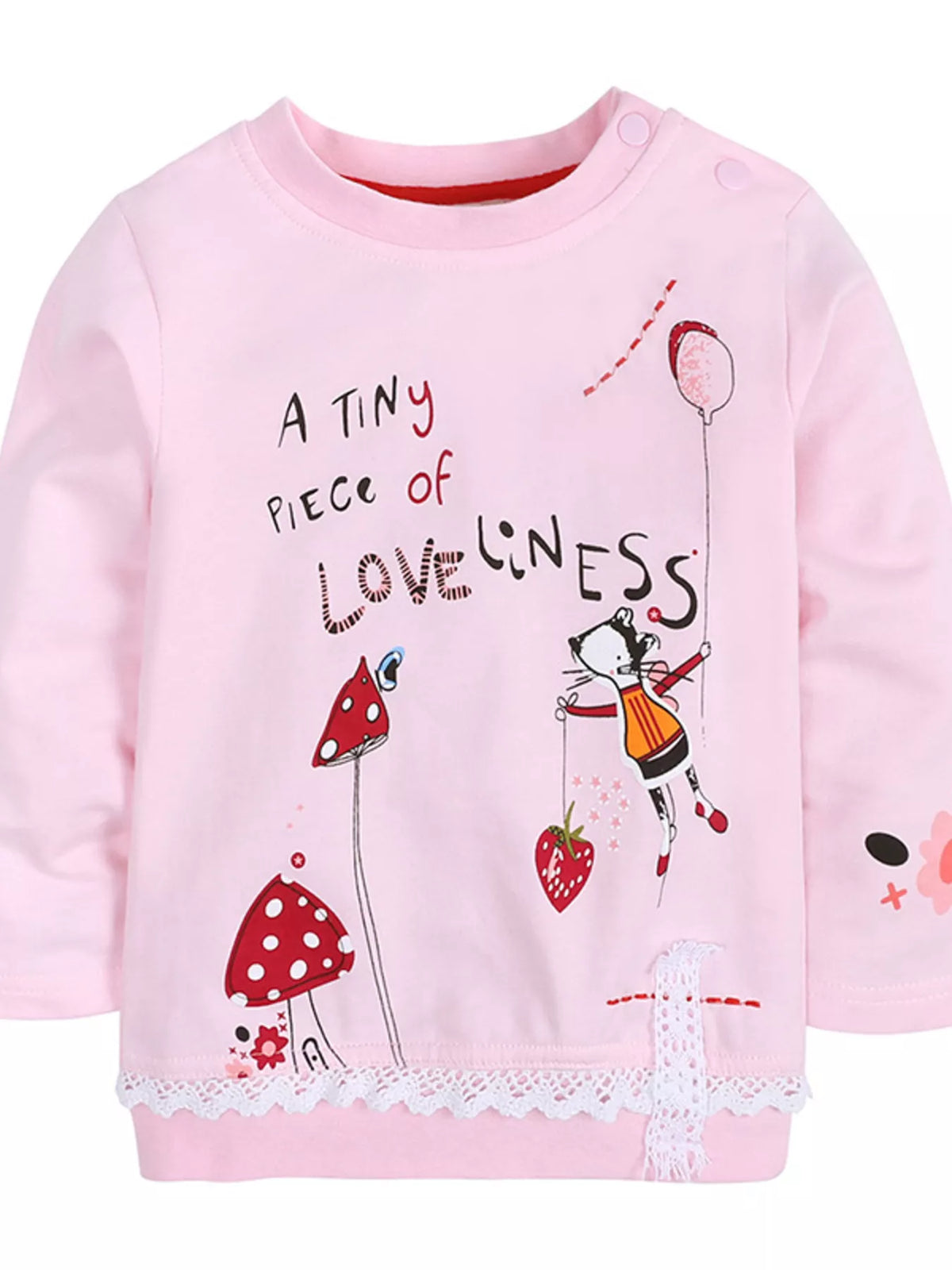 Children's Round Neck Top and Jeans Set