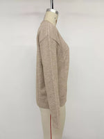 Dropped Shoulder Long Sleeve Sweater