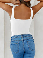 Solid Color Wide Strap Cami