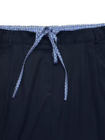 Drawstring Waist Mini Skirt